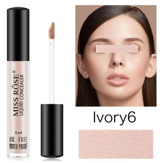 Miss Rose 3 PC Regular Deal Silk Foundation Concealer & Blender